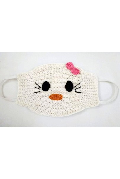 Happy Threads Handmade Kids Hello Kitty Crochet Masks Happy Threads Handmade Kids Hello Kitty Crochet Masks